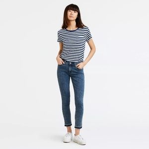 🌈Levi's 711 Skinny Jeans in Dark Wash